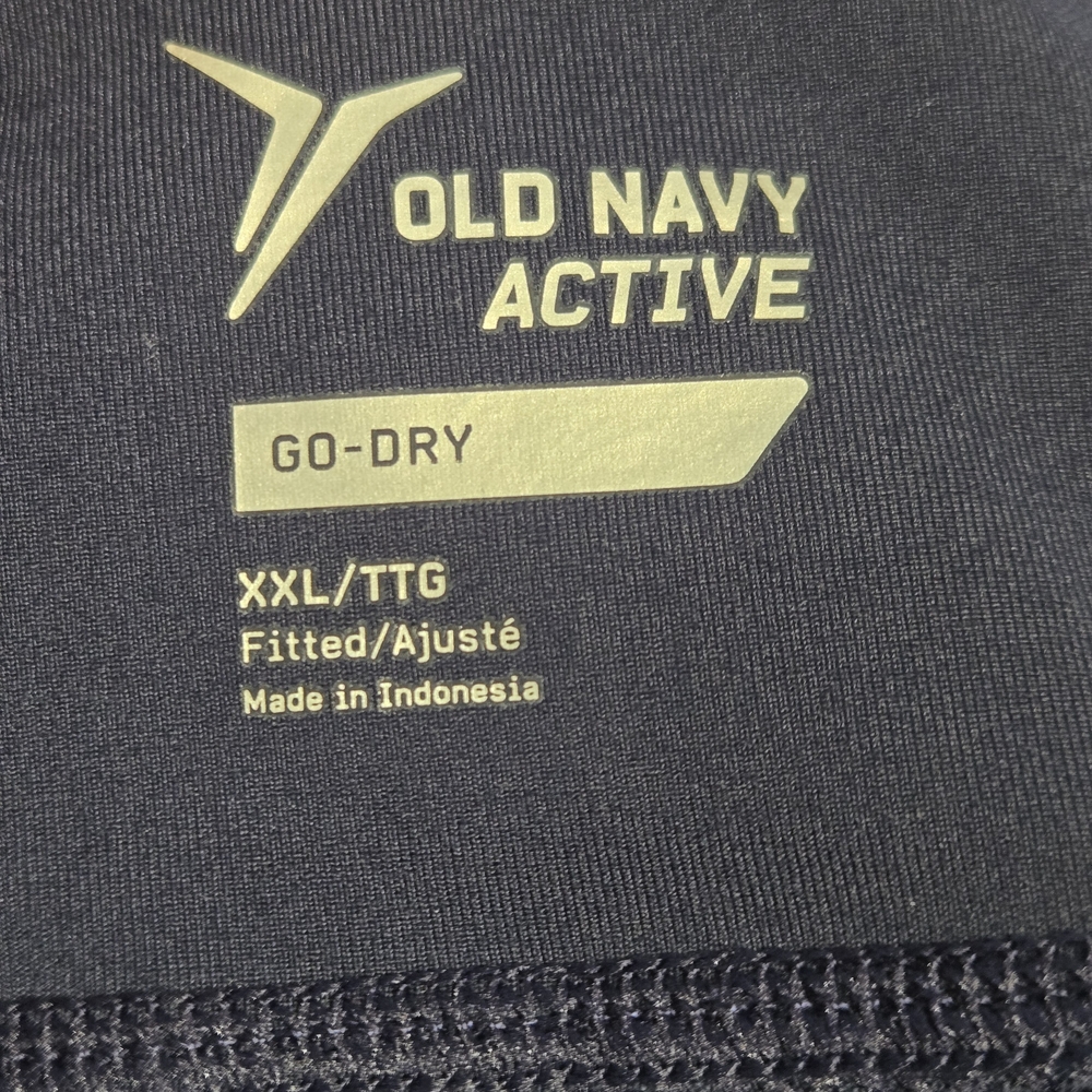 ❤️ Old Navy Navy Active High-Rise Go-Dry Leggings - Picture 5 of 6